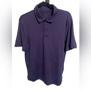32 Degrees Cool Purple Polo Shirt Sz XXL